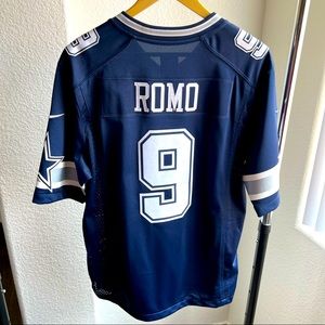 Nike Women’s Dallas Cowboys #9 Tony Romo Blue NFL Limited Jersey